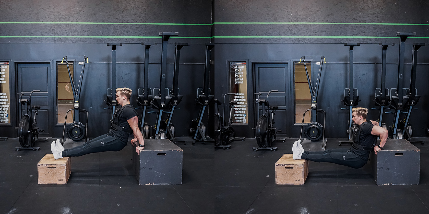 Weighted Bench Dips Weighted Bench Dips